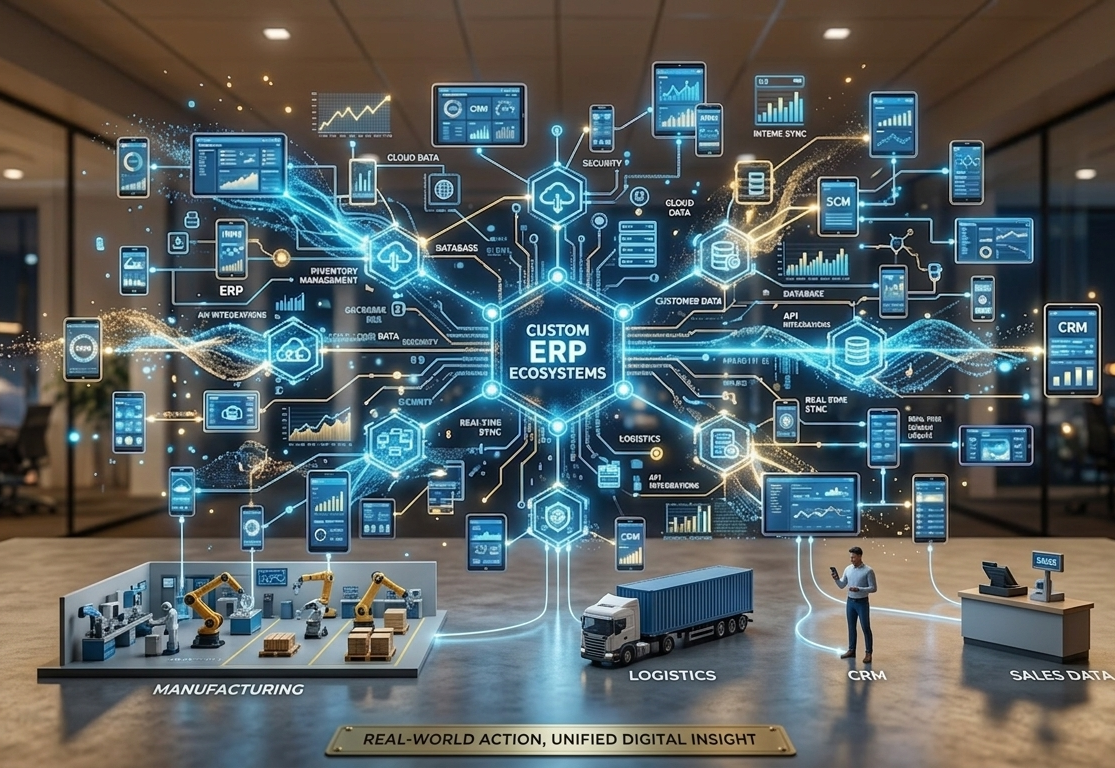 Custom ERP & Enterprise Mobile Ecosystems